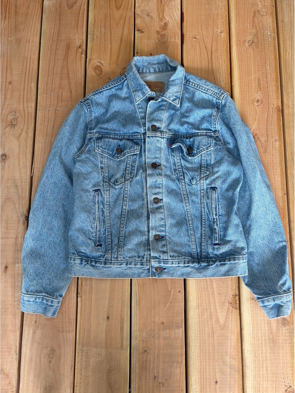 Levi's Vintage denim Jacket Size 40R Made in USA